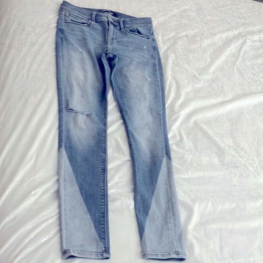 Express Stretch Performance Legging Mid Rise Jean… - image 1